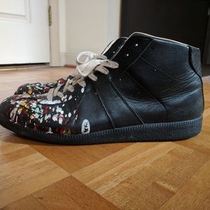margiela gat paint splatter
